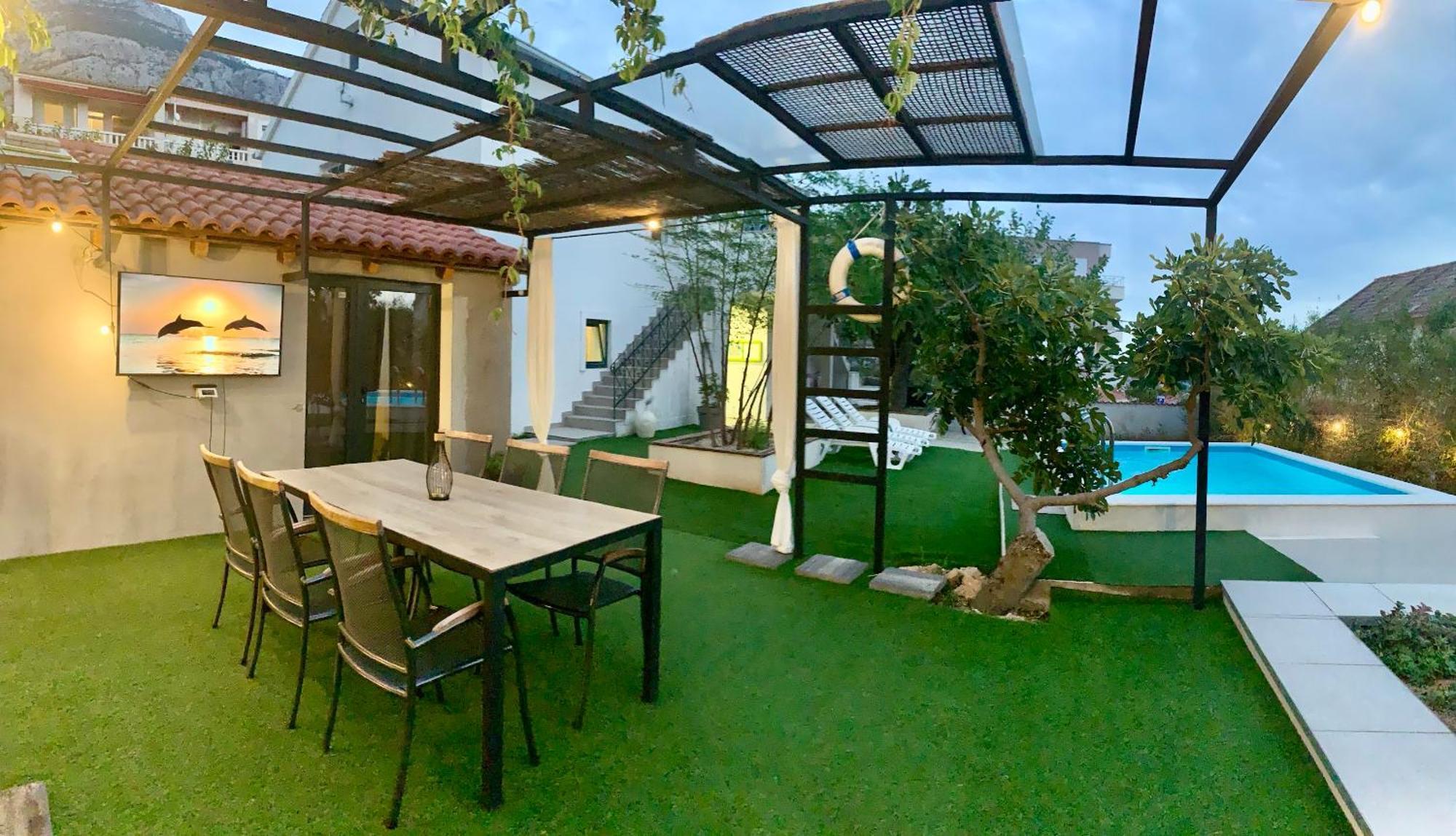 Summer Apartment 4 Макарска Экстерьер фото